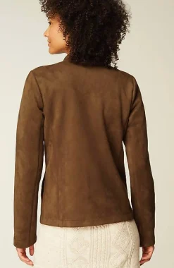 J.Jill Faux-Suede Jacket | Jjill-Women Jackets & Coats