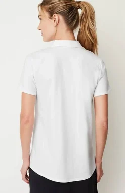 J.Jill Fit Cotton-Stretch Polo Shirt | Jjill-Women Tops & Tees