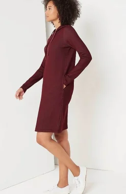 J.Jill Fit Double-Knit Hooded Dress | Jjill-Women Activewear