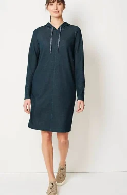 J.Jill Fit Double-Knit Hooded Dress | Jjill-Women Activewear