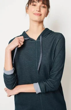 J.Jill Fit Double-Knit Hooded Dress | Jjill-Women Activewear