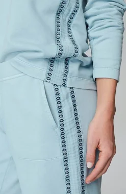 J.Jill Fit French Terry Embroidered Crops | Jjill-Women Pants & Jeans