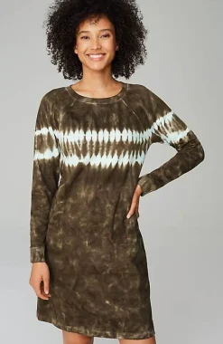 J.Jill Fit French Terry Tie-Dyed Sweatshirt Dress | Jjill-Women Activewear