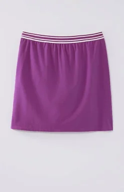 J.Jill Fit On-The-Go Striped-Waistband Skort | Jjill-Women Skirts