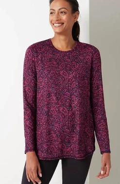 J.Jill Fit Performance Long-Sleeve Tee | Jjill-Women Tops & Tees