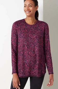 J.Jill Fit Performance Long-Sleeve Tee | Jjill-Women Tops & Tees