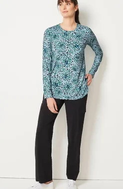 J.Jill Fit Performance Long-Sleeve Tee | Jjill-Women Tops & Tees
