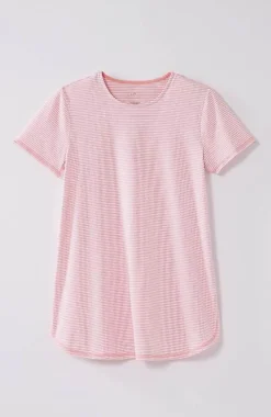 J.Jill Fit Progress Pima-Stretch Shirttail Tee| Jjill-Women Tops & Tees