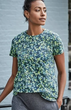 J.Jill Fit Progress Pima-Stretch Shirttail Tee| Jjill-Women Tops & Tees