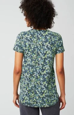 J.Jill Fit Progress Pima-Stretch Shirttail Tee| Jjill-Women Tops & Tees