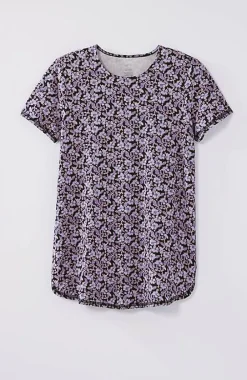 J.Jill Fit Progress Pima-Stretch Shirttail Tee| Jjill-Women Tops & Tees