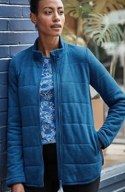 J.Jill Fit Quilted Knit Jacket | Jjill-Women Activewear