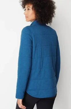J.Jill Fit Quilted Knit Jacket | Jjill-Women Activewear