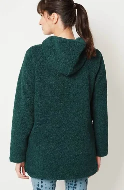 J.Jill Fit Sherpa Hooded Jacket | Jjill-Women Activewear