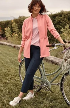 J.Jill Fit Sleek Double-Knit Seamed Crops | Jjill-Women Pants & Jeans