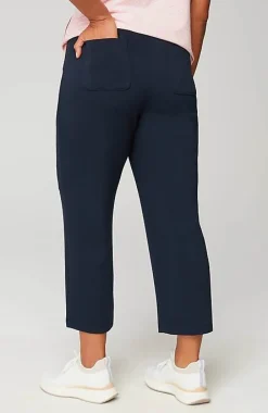 J.Jill Fit Sleek Double-Knit Seamed Crops | Jjill-Women Pants & Jeans