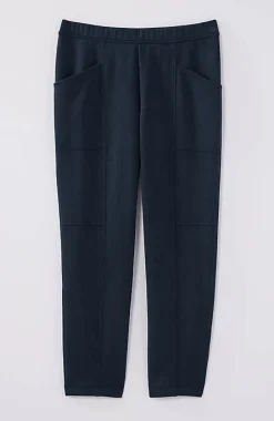 J.Jill Fit Sleek Double-Knit Seamed Crops | Jjill-Women Pants & Jeans
