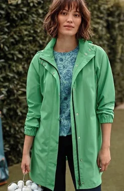 J.Jill Fit Snap-Front Hooded Anorak | Jjill-Women Jackets & Coats