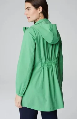 J.Jill Fit Snap-Front Hooded Anorak | Jjill-Women Jackets & Coats