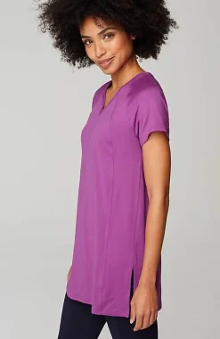 J.Jill Fit Supreme-Stretch Seamed Tunic | Jjill-Women Tops & Tees