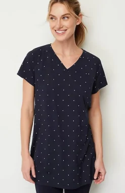 J.Jill Fit Supreme-Stretch Seamed Tunic | Jjill-Women Tops & Tees