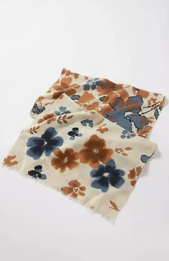 J.Jill Floral Needle-Felt Scarf | Jjill-Women Ponchos, Ruanas & Scarves