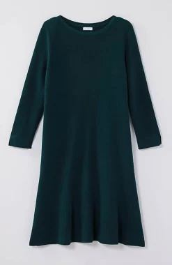 J.Jill Flounced-Hem Sweater Dress | Jjill-Women Dresses
