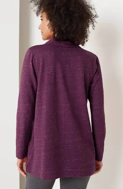 J.Jill French Terry Cowl-Neck Tunic | Jjill-Women Tops & Tees