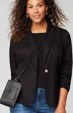 J.Jill Harper Leather Crossbody | Jjill-Women Handbags & Belts