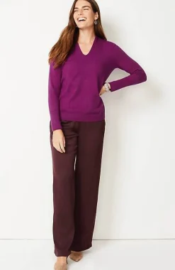J.Jill High Ribbed-Sleeves Sweater | Jjill-Women Sweaters