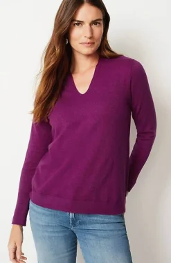 J.Jill High Ribbed-Sleeves Sweater | Jjill-Women Sweaters