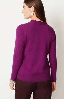 J.Jill High Ribbed-Sleeves Sweater | Jjill-Women Sweaters