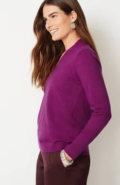 J.Jill High Ribbed-Sleeves Sweater | Jjill-Women Sweaters