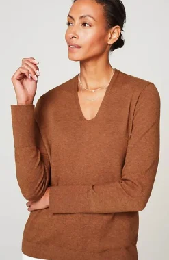 J.Jill High Ribbed-Sleeves Sweater | Jjill-Women Sweaters