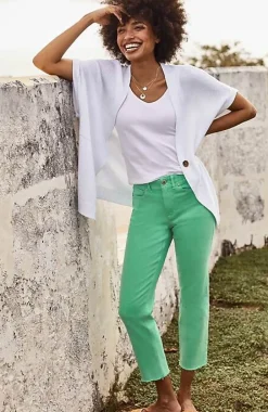 J.Jill High-Rise Fringe-Hem Crops | Jjill-Women Pants & Jeans