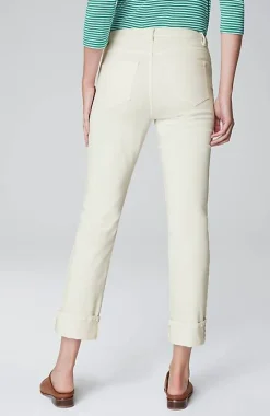 J.Jill High-Rise Straight-Leg Cuffed Jeans | Jjill-Women Pants & Jeans