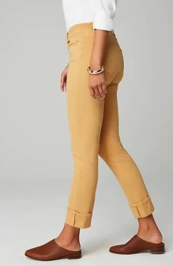J.Jill High-Rise Straight-Leg Cuffed Jeans | Jjill-Women Pants & Jeans