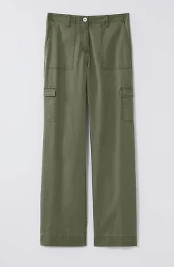J.Jill High-Rise Wide-Leg Cargo Pants | Jjill-Women Pants & Jeans