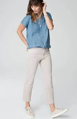J.Jill Indigo Button-Front A-Line Tunic | Jjill-Women Tunics