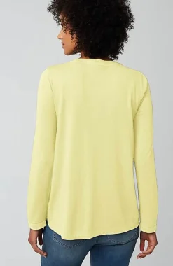 J.Jill Knit Patch-Pocket Camp Shirt | Jjill-Women Tops & Tees