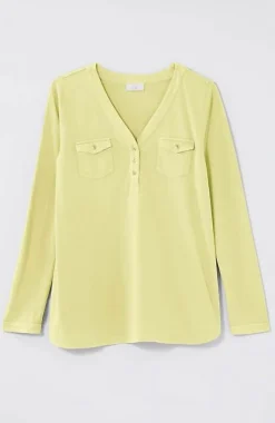 J.Jill Knit Patch-Pocket Camp Shirt | Jjill-Women Tops & Tees