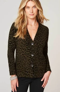 J.Jill Leopard-Printed Cardi | Jjill-Women Sweaters