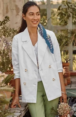J.Jill Lightweight Double-Breasted Jacket | Jjill-Women Jackets & Coats