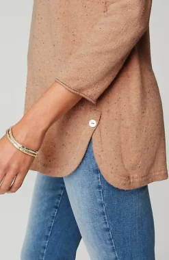 J.Jill Lightweight Tweed V-Neck Sweater | Jjill-Women Sweaters