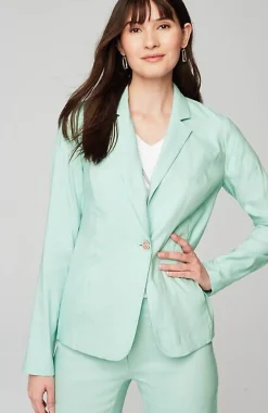 J.Jill Linen Blazer | Jjill-Women Jackets & Coats