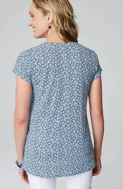 J.Jill Linen-Blend Pintucked Tunic | Jjill-Women Tops & Tees