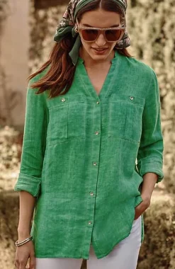 J.Jill Linen Garment-Dyed Tunic | Jjill-Women Tunics
