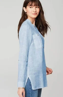 J.Jill Linen Garment-Dyed Tunic | Jjill-Women Tunics