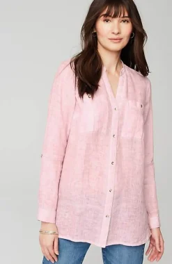 J.Jill Linen Garment-Dyed Tunic | Jjill-Women Tunics