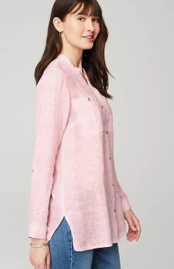 J.Jill Linen Garment-Dyed Tunic | Jjill-Women Tunics